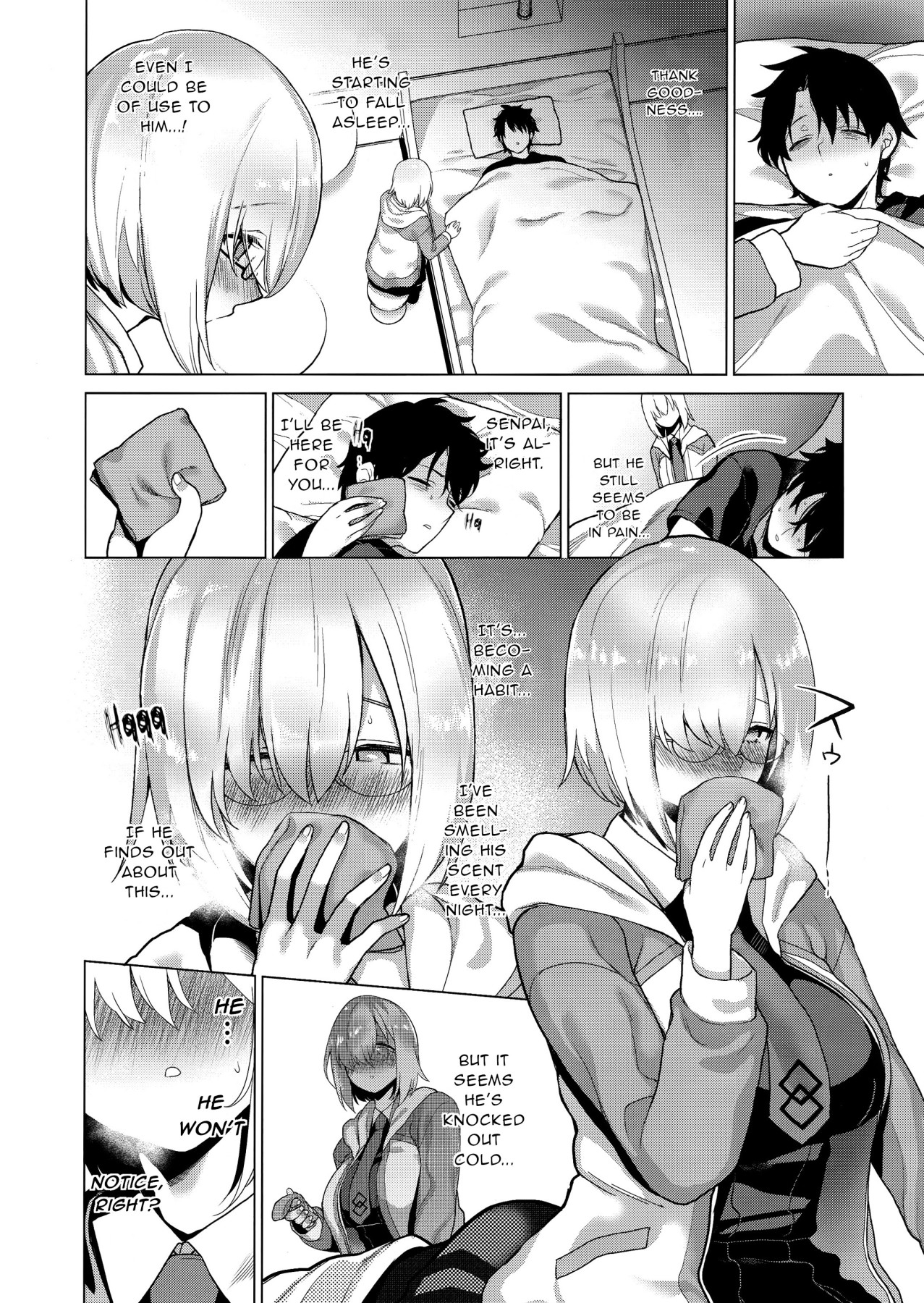 Hentai Manga Comic-I Never Thought My Cute Kouhai Would Assault Me In Bed-Read-3